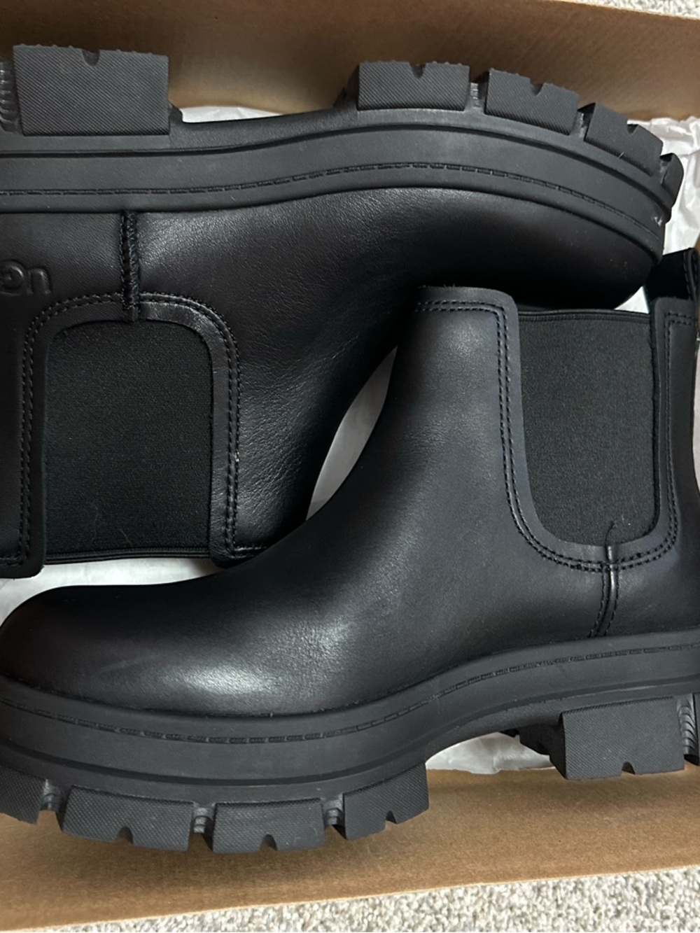 UGG Black Ashton Chelsea Boots